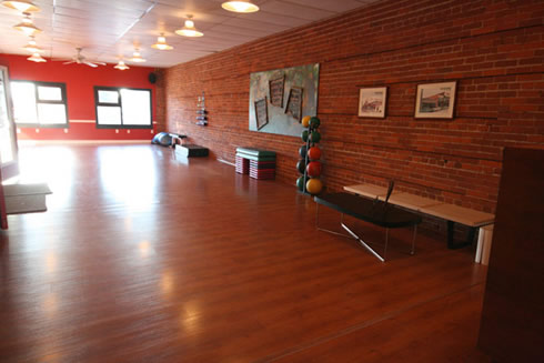 The main studio